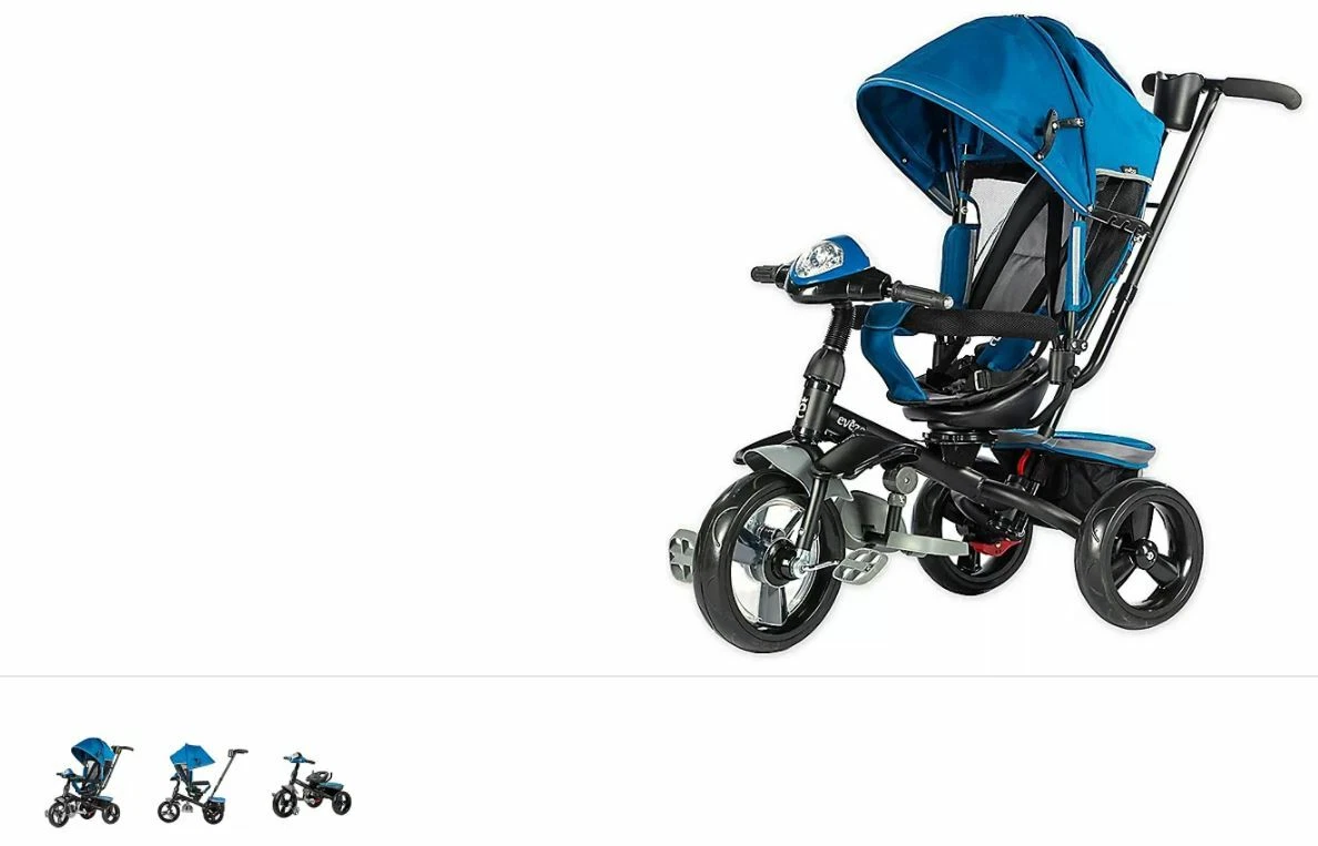 Evezo stroller hot sale trike