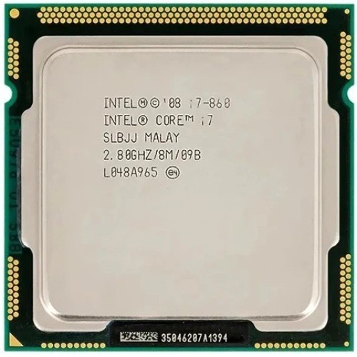 Procesador CPU Intel Core i7-860 2,8 GHz LGA1156 4 núcleos 8 hilos SLBJJ - Imagen 1 de 2