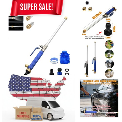 #ad Durable Jet Flux Pro Power Pressure Washer Dual Nozzles for Versatile Cleaning $48.40