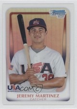 2011 Bowman Chrome USA 18U National Team Refractors 297/617 Jeremy Martinez 0t3