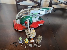 Lego 8097 Star Wars Slave I Complete with Mini Figs