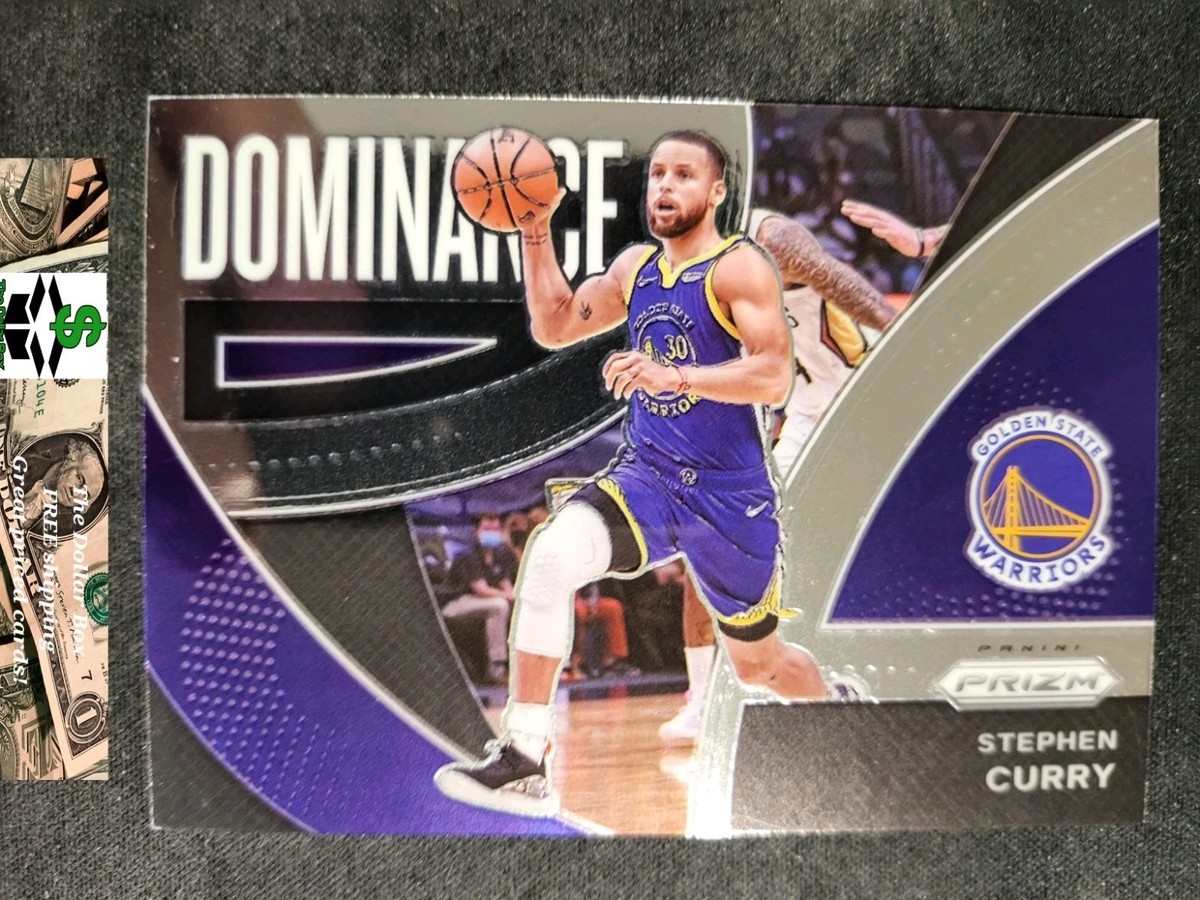 2021-22 Prizm Stephen Steph Curry Dominance card #14 | eBay