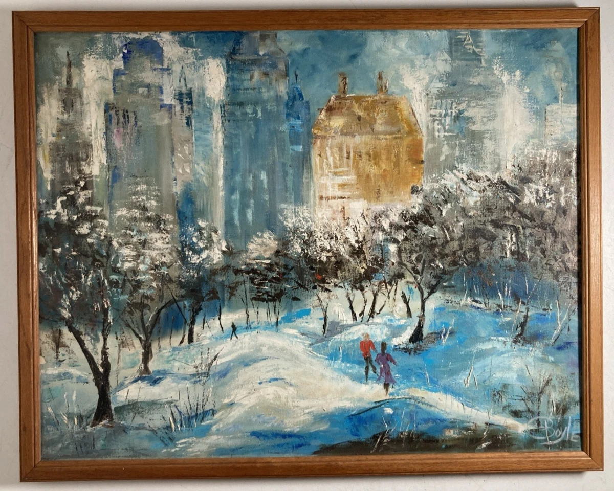 New York Skyline Art Paintings for sale | eBay