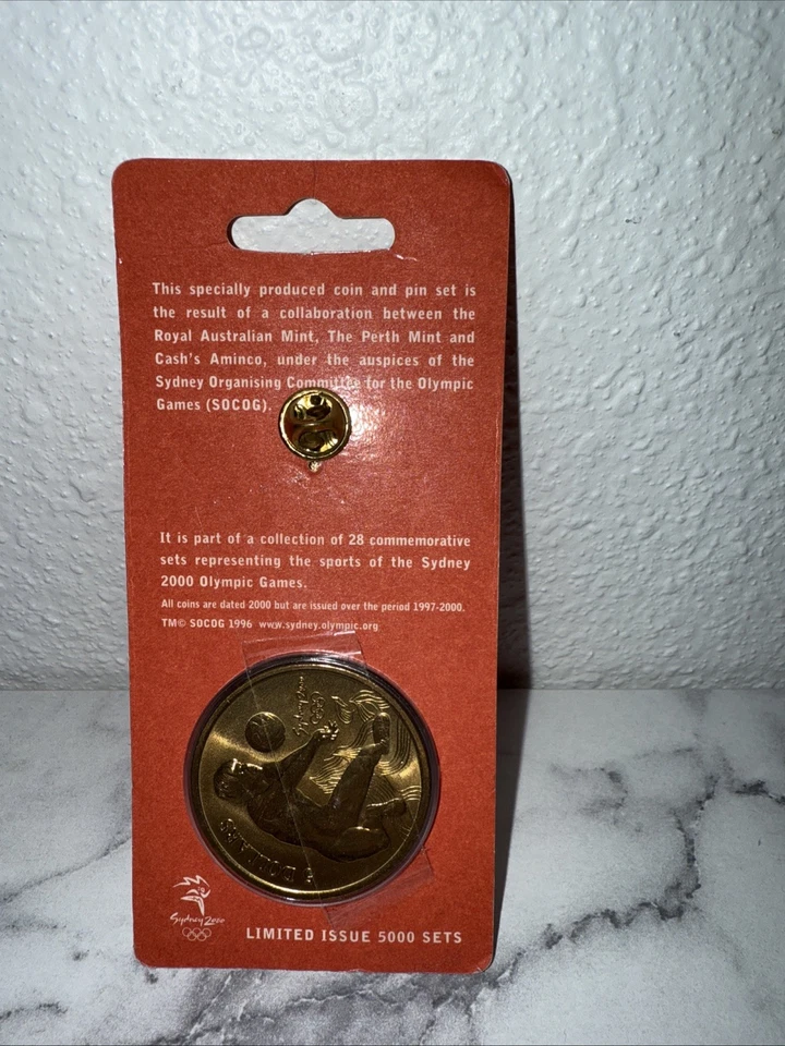 SYDNEY 2000 Olympic Coin And Pin Set No 24 Of 28 - Image 2 of 4