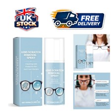 Professional Lens Cleaning Spray - Streak-Free Eyeglass Scratch Remover Solution