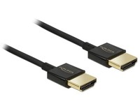 Delock Hdmi Kabel Ethernet A -> A St/St 2.00M 3D 4K Slim
