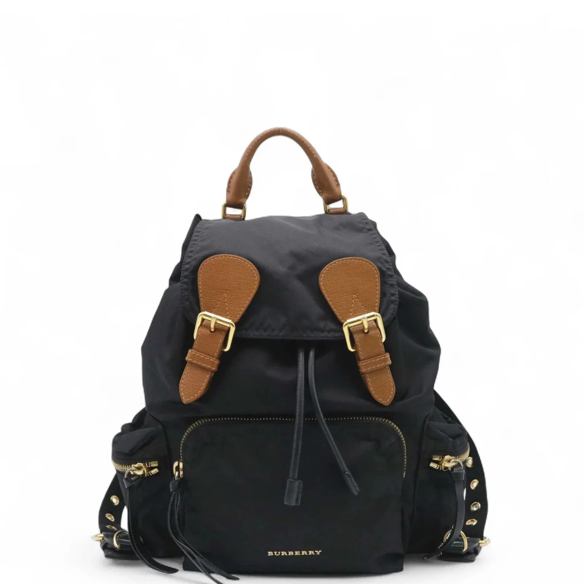 Burberry Canvas Exterior Backpack Bags & Handbags for Women for