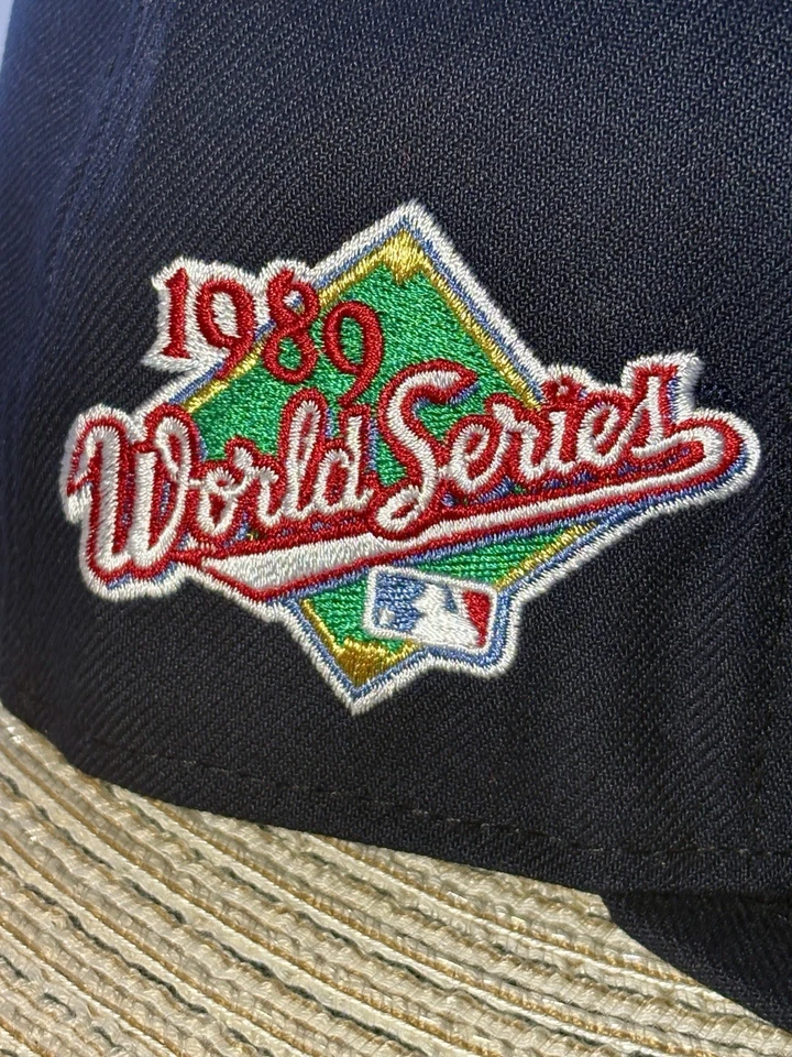 Sombrero Club Deep Ocean Gold 1989 WS verde UV 59FIFTY 7 1/2 de los Gigantes de San Francisco Foto 2 de 4