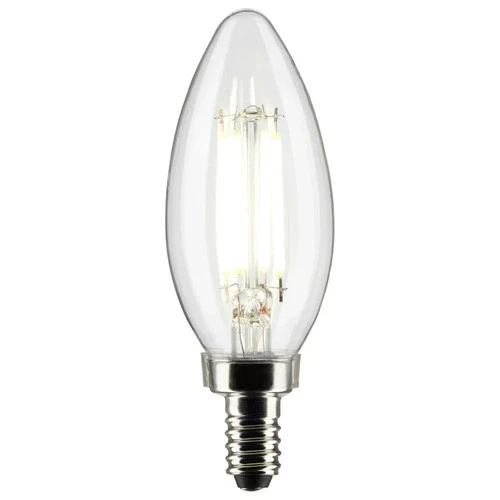 5.5 Watt B11 LED - Clear - Candelabra base - 90 CRI - 2700K - 120 Volt - 6-Pack - Picture 3 of 6