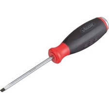 VIGOR SCHLITZ SCHRAUBENDREHER 157mm 2-KOMPONENTEN-GRIFF MIT SCHLAGKAPPE | V3597
