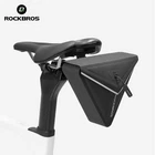 ROCKBROS Waterproof TPU Bike Seat  Saddle Bag Magnetic Quick Release Detachable