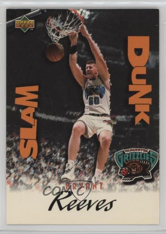 1997-98 Upper Deck Nestle Slam Dunk Bryant Reeves #SD18 13c1
