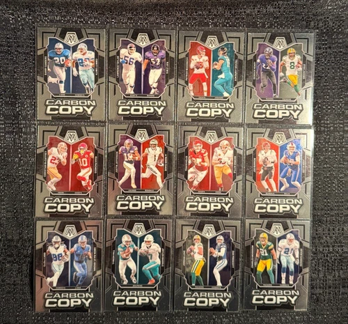 2024 Panini Mosaic Carbon Copy Insert Complete Your Set You Pick Football Card