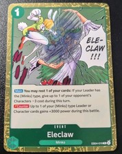 One Piece CCG Eleclaw Rare Foil Card EB04-019 NM