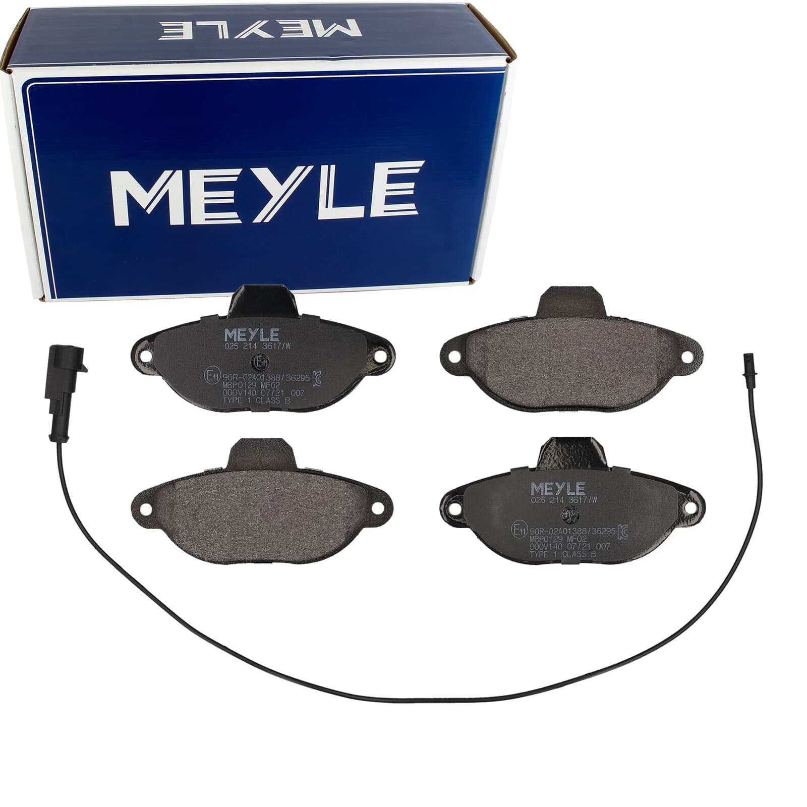 Meyle Plaquettes De Frein Avant Pour Fiat 500 Cinquecento Panda Punto