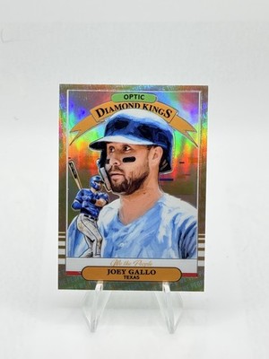 2019 Donruss Optic Joey Gallo #15 We the People Silver Prizm Rangers #/76 SP