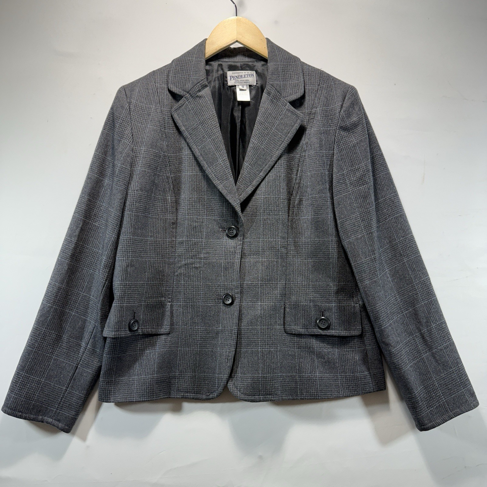 PENDLETON PLAID BLAZER 100% WOOL JACKET SPORTCOAT… - image 1