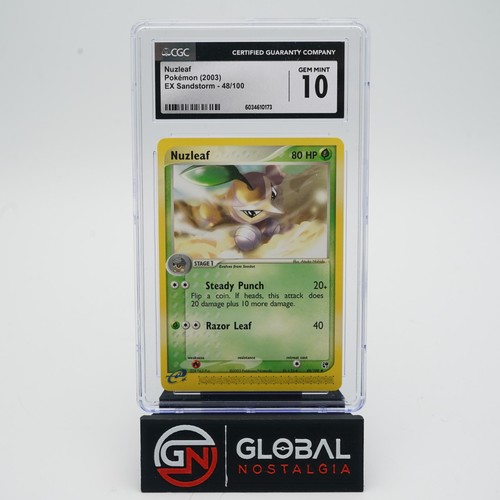 Nuzleaf graded CGC 10 for sale on eBay