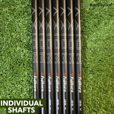 Fujikura Axiom 125 Graphite Iron Shaft 0.355 Taper Choose Flex S