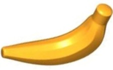 458 LEGO Part 33085 Banana - Bright Light Orange