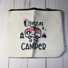 Queen of the Camper Makeup Pouch New