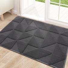 Door Mats Indoor, Non-Slip, Absorbent, Dirt Resist, Entrance Washable Mat, Lo...