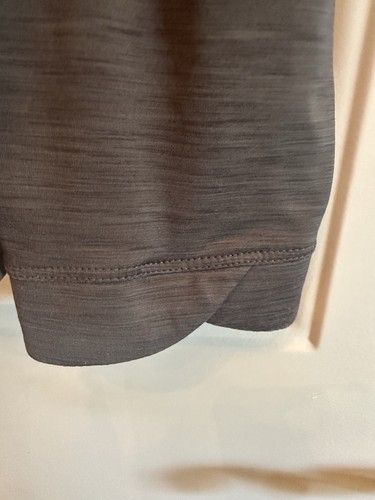 REI Damen Shirt XL Active dunkelgrau 1/4 Zip Langarm Pullover Reißverschlusstasche - Bild 7 von 8