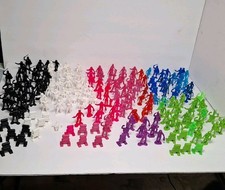 Large Vintage Lot of Spaceman Astronaut Alien Plastic Toy Figures