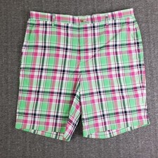 Footjoy FJ Golf Shorts Mens 40 Summer Plaid Vacation Resort Chino