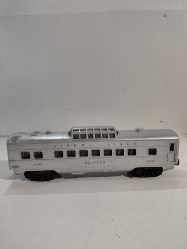 Lionel 2432 O Gauge Model Railroad Lionel Lines Clifton Vista Dome Passenger Car - Picture 2 of 9