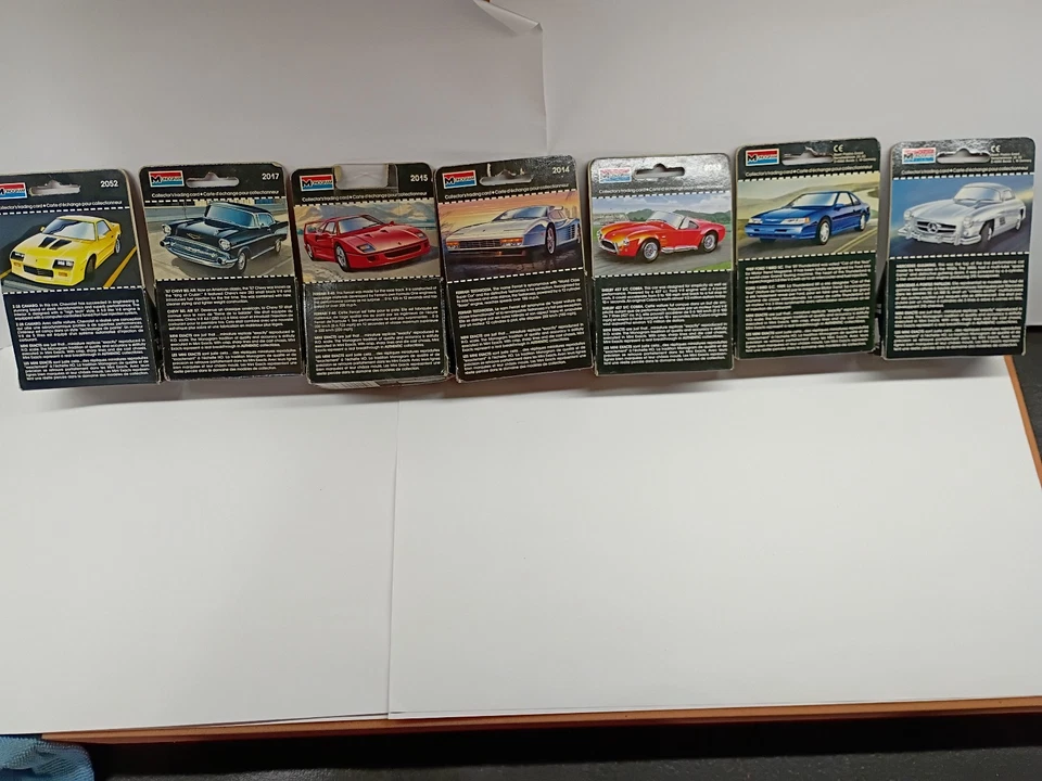 Monogram Mini Exacts - 1:87 Scale - Lot 7 - Ferrari Camaro Bel Air Shelby and ? - Image 2 of 4