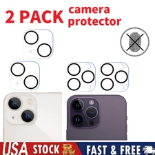 2x Camera Lens Protector For iPhone 13 /Mini/Pro/Max Tempered Glass Camera Cover