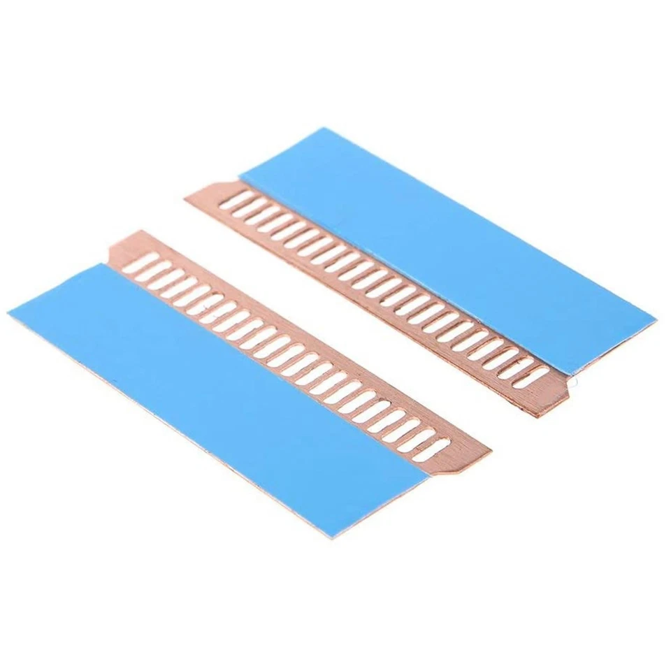 4 Pcs Pure Copper Notebook Gaming Laptop Memory Heatsink Cooling Radiator 6559 - Image 3 of 4
