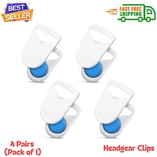 4 Magnetic Headgear Clips Compatible with Resmed AirFit AirTouch N20 F20 F30 F3.