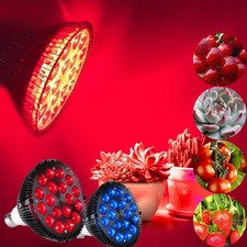 High Power PAR38 LED Plant Grow Light Bulbs Red Blue Indoor Plants Lights Flower