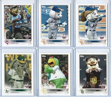 2022 Topps Opening Day Swinging Friar Mascots Insert Card ⚾🔥San Diego Padres🔥⚾