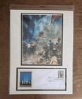 2002 USPS 9/11 Sealed 1st Day of Issue Matted "Heroes-Ground Zero" Plexiglass — photo 1