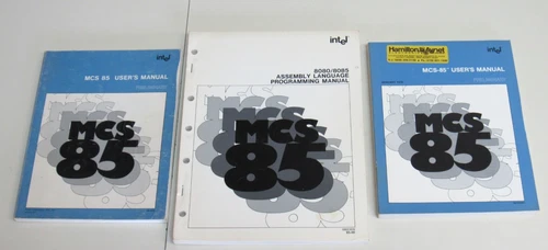 Intel 8085 Microprocessor Manual- 2 MCS-85 User's Manual 1977 & 1978 + Language