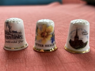 Ceramic Thimbles From Sulfolk/Norfolk Area