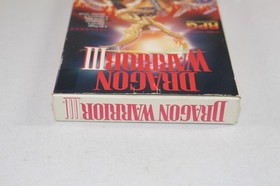 Dragon Warrior III NES Nintendo Complete CIB Very Good Condition! RARE!