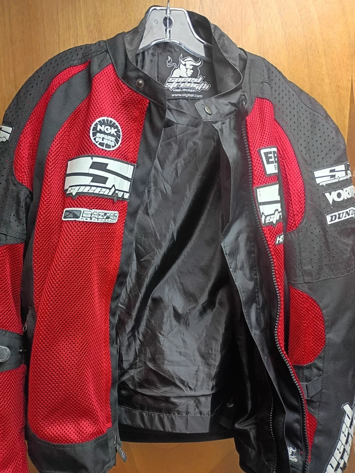 速度和力量摩托车赛车夹克 — 第 3/4 张图片