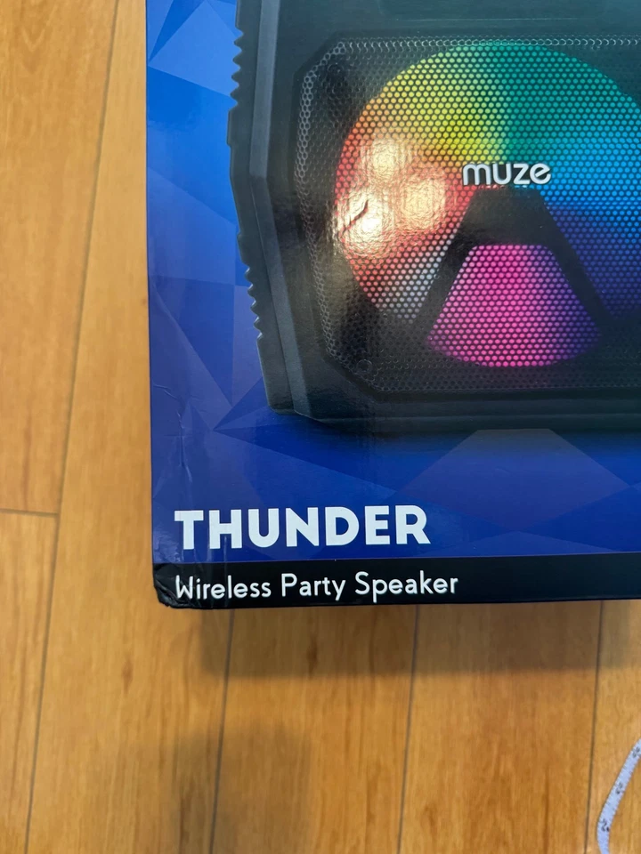 Muze by Vivitar Thunder Bluetooth Wireless Party Speaker - Image 4 of 4