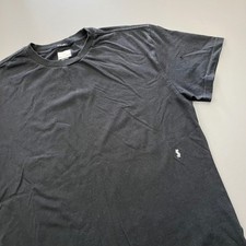 Ksubi T-Shirt Mens Large Black Cross Logo Raw...