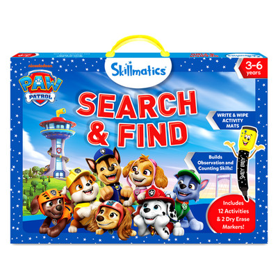 Skillmatics Search and Find PAW Patrol Educational Game