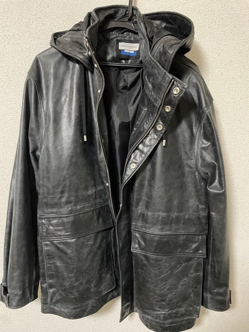 Maison special leather jacket - image 1