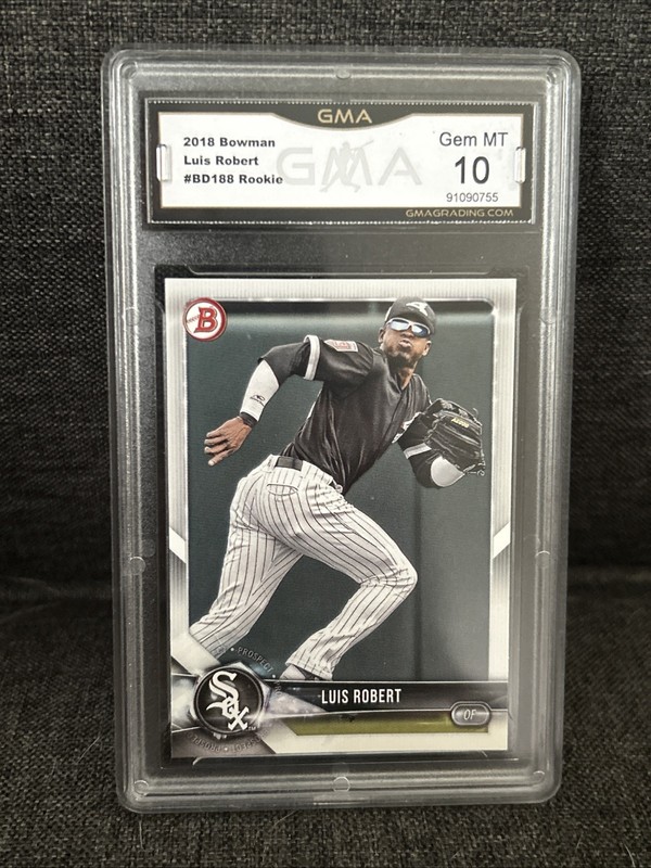 2020 Bowman Luis Robert #BD188 RC GMA 10 Gem Mint White Sox ROOKIE