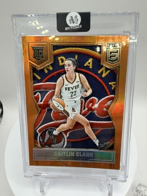 Art Card Caitlin C. With Indiana Fevers Patch Made By Mayflower Custom Cards