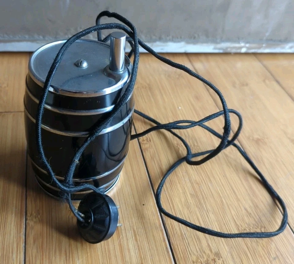 Sunbeam #6 Barrel Cigarette Dispenser & Lighter W/ Ashtray. Not Tested. As Is - Image 2 of 4