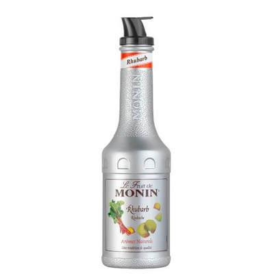 Le fruit de Monin Frucht Püree-Mix Rhabarber 1000ml