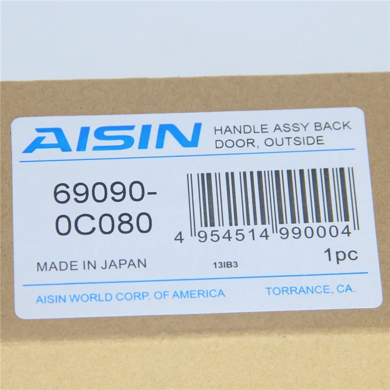 Puerta trasera de plástico puerta levadiza puerta elevadora trasera manija de puerta para Sienna Sequoia Foto 3 de 4